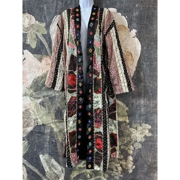 New Free People Kayla Duster Size Medium - Picture 7 of 10
